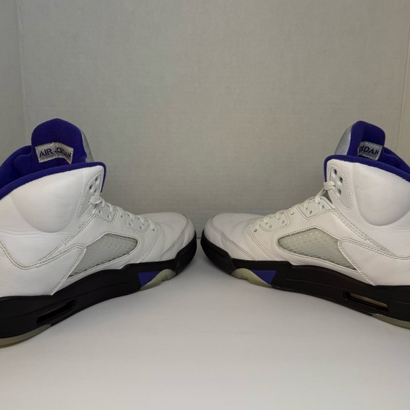 Jordan Athletic Shoes White and Purple main image 5